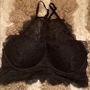 PINK HIGH NECK BRALETTE